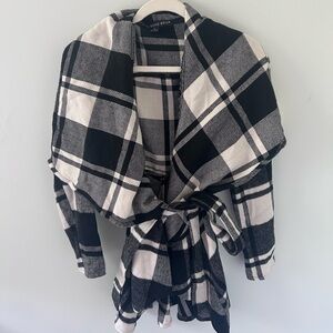 HYFVE Monochrome Plaid Jacket